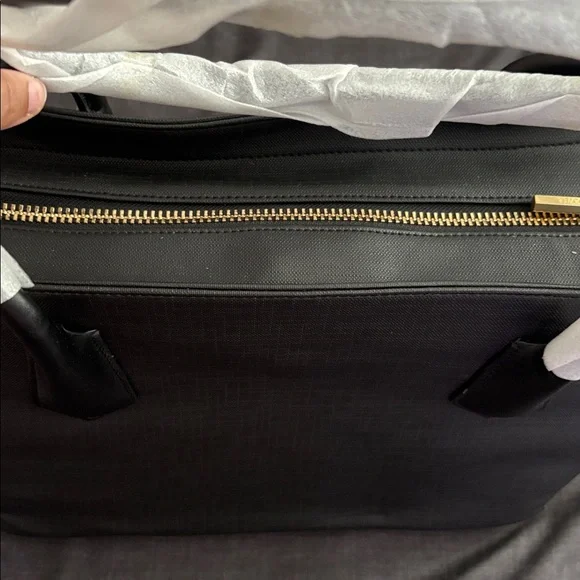 Dagne Dover Black Women's Tote/Laptop Bag - Picture 3 of 3